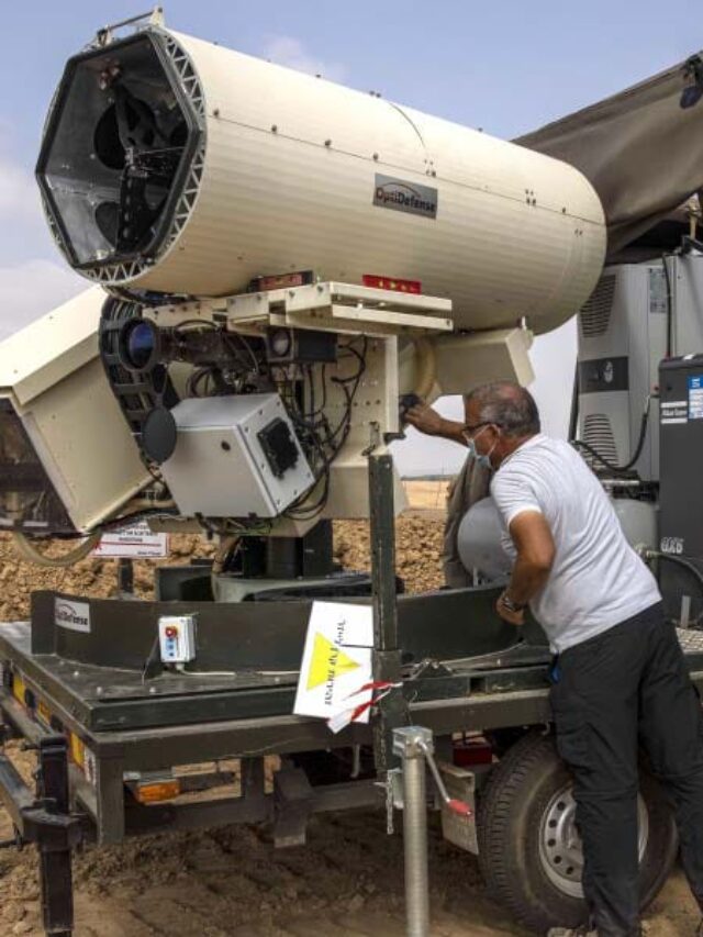 Israel’s “Iron Beam” laser defense system