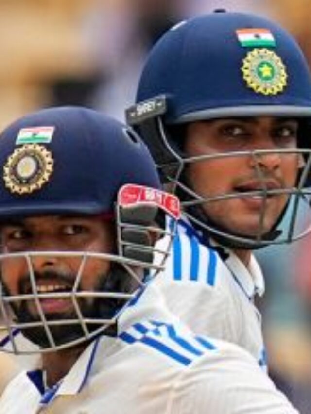 Amazing performance by Rishabh Pant and Shubman Gill